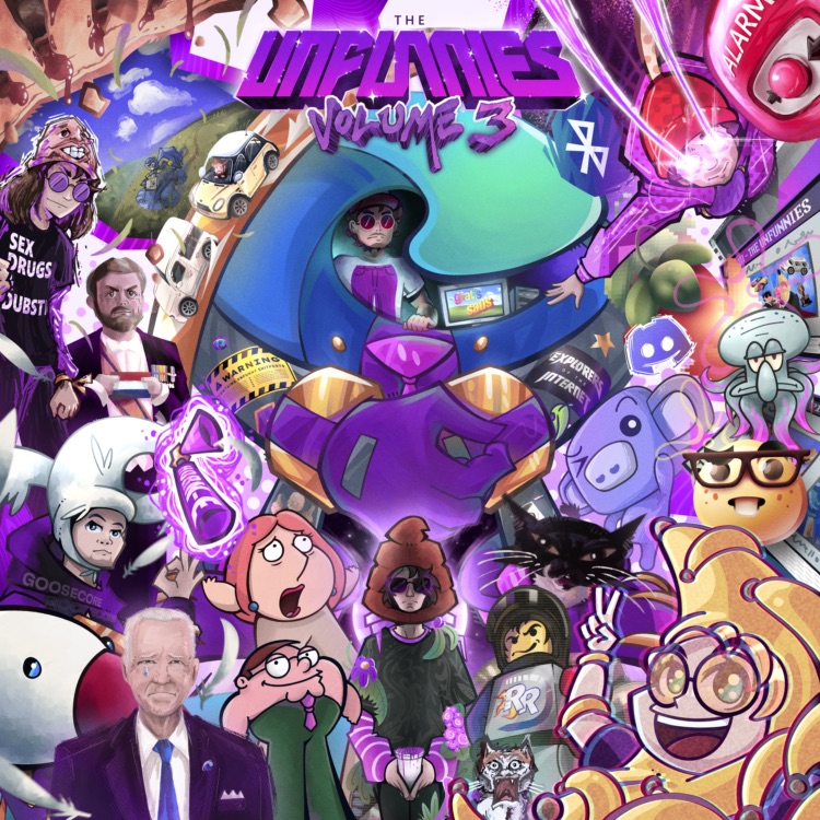 Cover art for The Unfunnies III by Explorers of the Internet